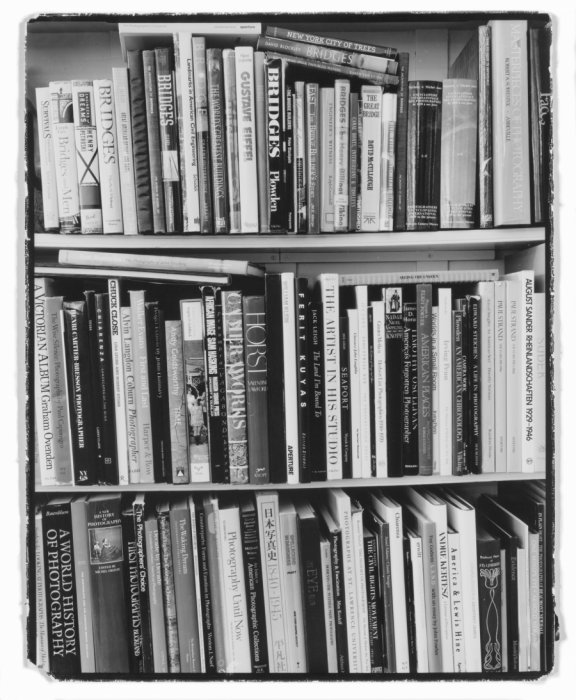About books, Reading, Gelatin Silver Print, B&W Photography, Richard Margolis, Library,